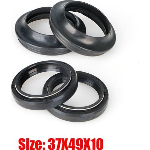 For Suzuki GS 500 500E 500ES GS500 GS500E GS500ES 37*49*10 Mm Front Fork Shock Absorber Oil Seals 37X49X10 Moto Accessories