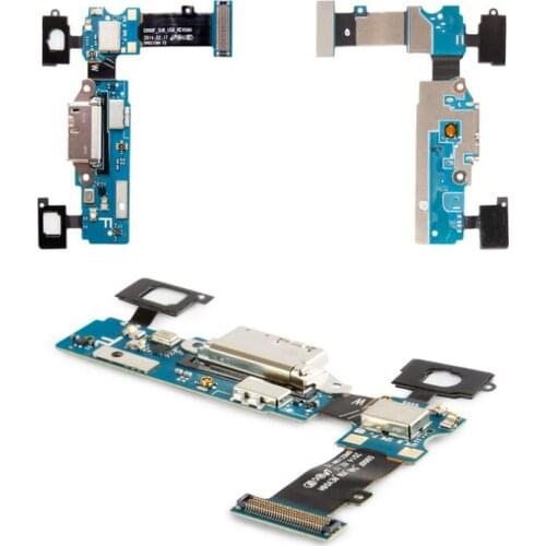 Flat Cable Compatible For Samsung Galaxy S5 G900F (Microphone,Charge Connector,Return Home Buttons)Replacement Parts