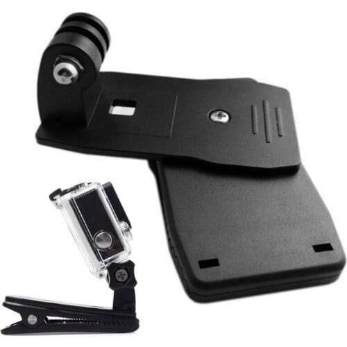 Camera Bag Accessories Rotation Clip for gopro Hero 4s 3 + 2 SJCAM SJ4000 VP512