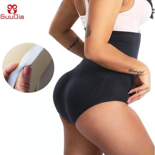 GUUDIA Womens Butt Lifter Shapewear Tummy Control Panties High Waist Body Shaper Hip Butt Padded Booty Enhancer Belly Slimmer
