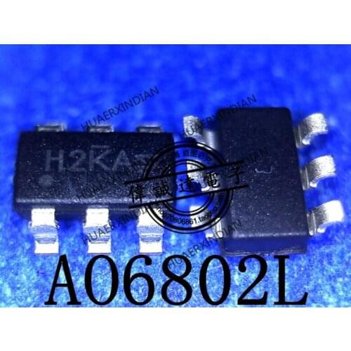1Pieces new Original AO6802L AO6802 type H2KA SOT23-6 In stock real picture