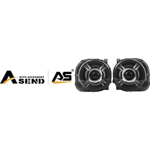 ASEND high quality 55w HID headlight with white LED DRL for Jeep renegade 2015-2017 with die-casting aluminum housing
