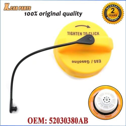 Car Fuel Tank Gas Filler Cap Covers Assembly 52030380AB For Dodge Ram Jeep Grand Cherokee Chrysler Town & Country E85 2008-2018