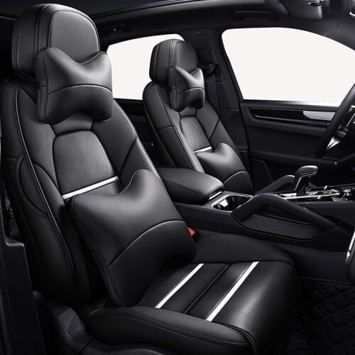 Genuine Leather car seat cover For mercedes benz w205 w204 w211 w201 cla ml w164 w203 w176 e class accessories