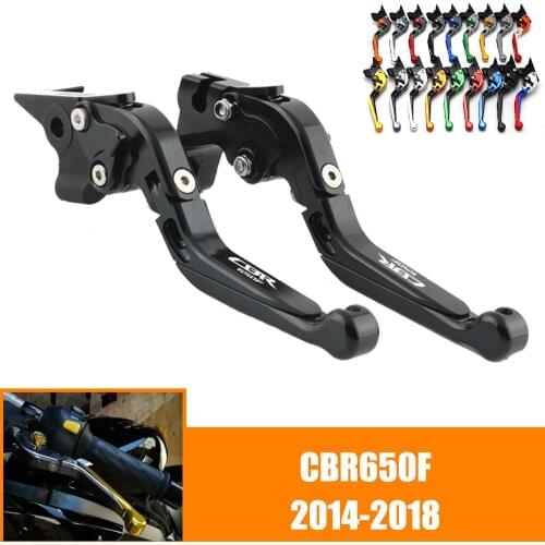 For HONDA CBR 650 F CBR 650F CBR650F 2014 2015 2016 2017 2018 CNC Motorcycle Adjustable Brake Clutch Lever Levers Folding