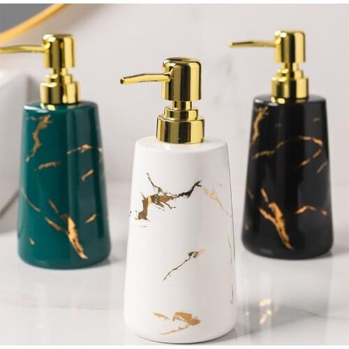 Better Living Products Euro Series Soap and Shower Dispenser,Ceramic material,250ml/500ml,Bathroom