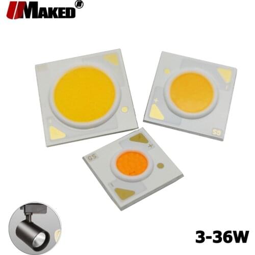 10pc LED COB 40*22Mil 3-12W 5-15W 20-30W CRI92 36-39V 150LM/W 1304 1507 1816 3000-4000-6000K Bridgelux Chip Light Beads Sources