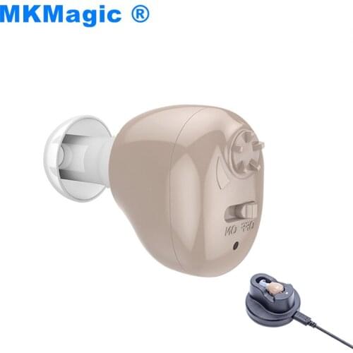 Best ITC Hearing Aids Sound Amplifier Rechargeable Mini Digital Invisible Hearing Aid Deaf-Aid for Aged Health Care audifonos