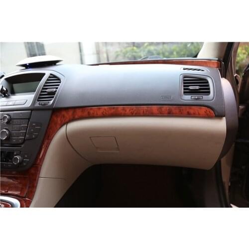 Imitation Wood Steering Wheel Gear Door Mouldings Gift Lever top Decorated Frame For Buick Regal 2009 10 11 12 13 CAA185A