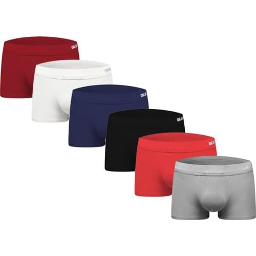 ORLVS Brand Boxer shorts Men Boxers Underwear Short 2018 Fashion Boxeador hombres Cueca Boxer Cotton Wholesale 1000PCS