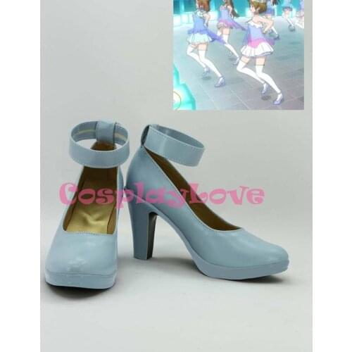 All member High Heel Nozomi Tojo Kousaka Honoka Minami Kotori Cosplay Shoes Custom Made Japanese Anime Lovelive! 2 Long Boots
