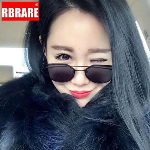 RBRARE 2021 New Cateye Sunglasses Women Brand Designer Classic Candy Color Sun Glasses Vintage Okulary Gafas De Sol Mujer
