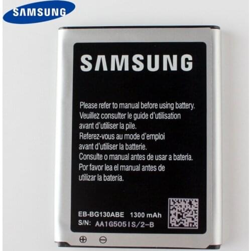 Original Samsung Battery EB-BG130ABE For Samsung Galaxy Star 2 Star Pro Star2 G130 Genuine Replacement Battery With NFC 1300mAh