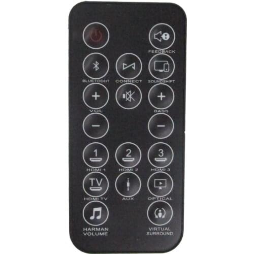 90% New Remote Control For JBL BAR 5.1 JBLBAR51BLKAM JBLBAR51BLKEP JBLBAR51BLKAM-Z 5.1-Channel 4K Ultra HD Soundbar System