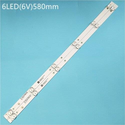 TVs LED Backlight Strips For Erisson 32LEA20T2SM 32" LCD LED TV Bars MS-L1343 V2 2017-01-04 Bands Rulers JL.D32061330-081AS-M