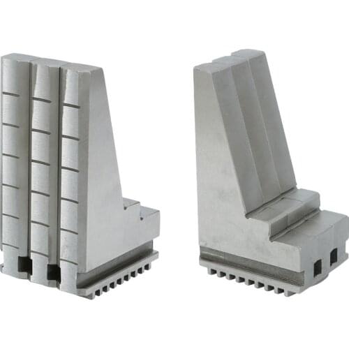 Reinforced, heightened, positive jaw, extended, positive jaw, K11 200 250 three-jaw chuck jaws, inclined plane