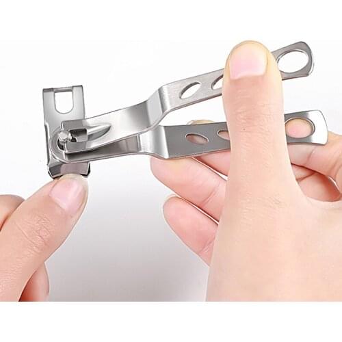 NEW 1 PC 360 Degree Rotary Cuticle Nail Clipper Fingernail Toenail Cutter Trimmer Toe Health Care Stainless Steel Accessorices