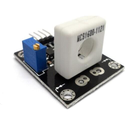 Fast Free Ship 2PCS/lot DC 5V WCS1600 Hall Current Sensor DC100A Short Circuit/Over-Current Protection Module