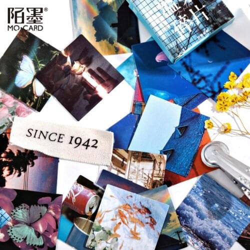 46 pcs/box beautiful scenery Decorative ins Stickers Scrapbooking Stick Label Diary Stationery Album Stickers Kids Gifts