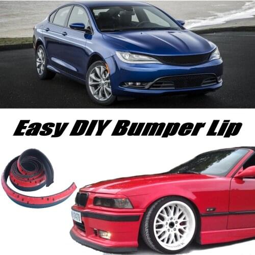 Bumper Lip Deflector Lips For Chrysler 200 For Lancia Flavia Front Spoiler Skirt For Car Tuning View / Body Kit / Strip
