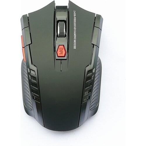 2000DPI 2.4GHz Wireless Optical Mouse Gamer for PC Gaming Laptops New Game Wireless Mice with USB Receiver Drop Shipping Mause