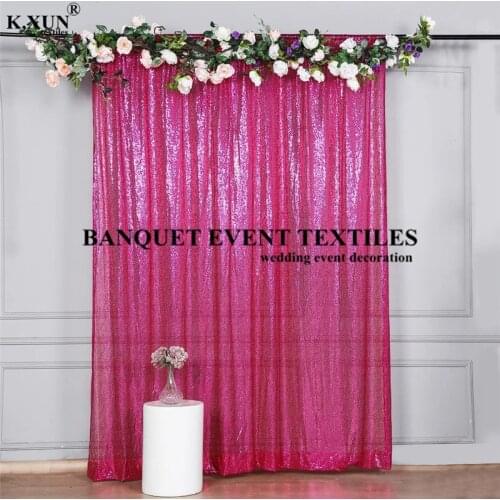 Shiny Glitter Sequin Backdrop Curtain Wedding Sequin Wall Stage Background Photo Booth Event Party Decoration