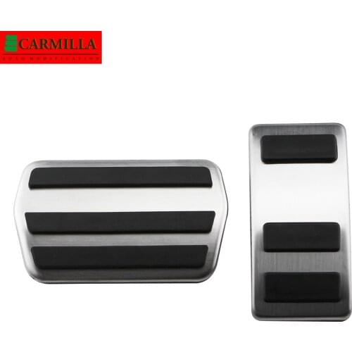 Carmilla AT Car Pedals Case for Ford Escape 2020 2021 Stainless Steel Auto Pedal Protection Cover Car-Styling Accessories