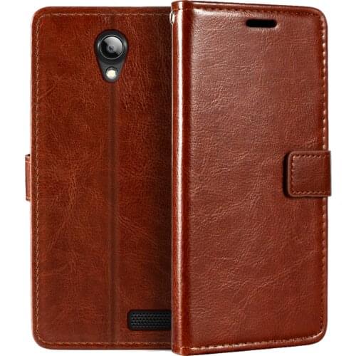 Case For Lenovo A319 Wallet Premium PU Leather Magnetic Flip Case Cover With Card Holder And Kickstand For Lenovo A319