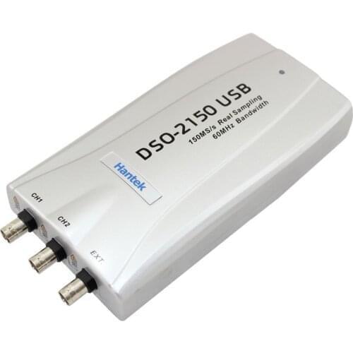 Hantek DSO-2090 40MHz 2 Channel Analog Bandwidth Portable Oscilloscope PC USB Virtual Oscilloscope 100MSa/s
