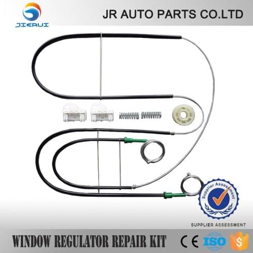 JIERUI SET NEW BRAND FOR VW LUPO WINDOW REGULATOR REPAIR KIT FRONT LEFT ,1998-2005