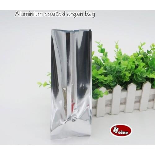 Aluminium coated organ bag/ Coffee Bean Packaging Bags Tea Bags, Cosmetics, Mask packaging. Spot 100/ package