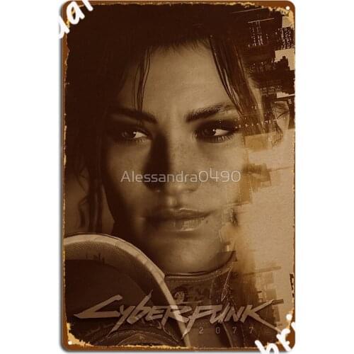 Girl Nomade Poster Metal Plaque Pub Plaques Funny Pub Garage Tin Sign Poster