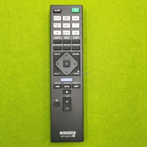 Remote Control RMT-AA231U for Sony STR-DH770 AV Receiver