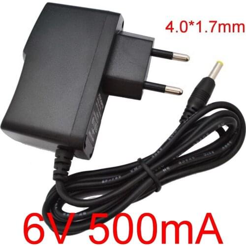 1PCS 6V 500mA 0.5A Universal AC DC Power Adapter Charger For OMRON I-C10 M4-I M3 M5-I M7 M10 M6 Comfort M6W Blood Pressure Monit