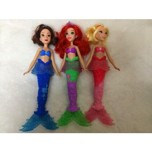 1/6 12'' original Doll Toy Baby Kid Doll with Fish Tail