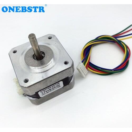 17HS3430 42BYGH 4-lead Nema17 Stepper Motor 0.4A For XYZ 42 motor 17 Nema DIY 3D Printer Accessories Free Shipping
