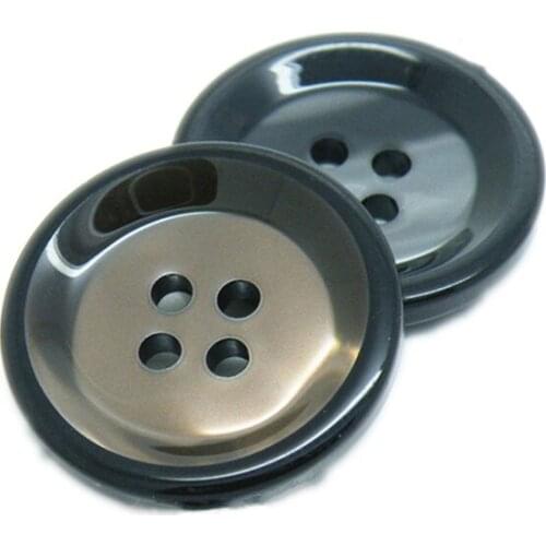 1lot=10pcs Four-hole DIY sewing accessories black, coffee buttons suit formal wear coat windbreaker fashion buckle