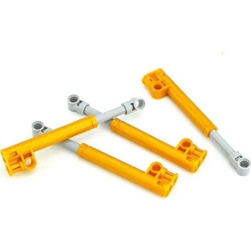 Technical Suspension Steering 65151 Shock Absorber 11 L With Internal Spring MOC Building Block Brick Parts DIY Toy Gift