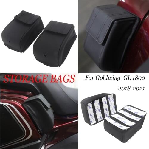 Motorcycle Trunk Luggage Cases Tool Bag Pouch Storage Bags Case For Honda Goldwing GL1500 GL1800 GL 1800 F6B 2018-2021