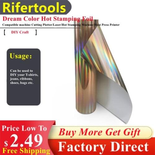 FreeShipping Reflective Magic Color PU T-Shirt Heat Transfer Vinyl Film Dream Color Hot Stamping Foil DIY Lettering Film For Bag