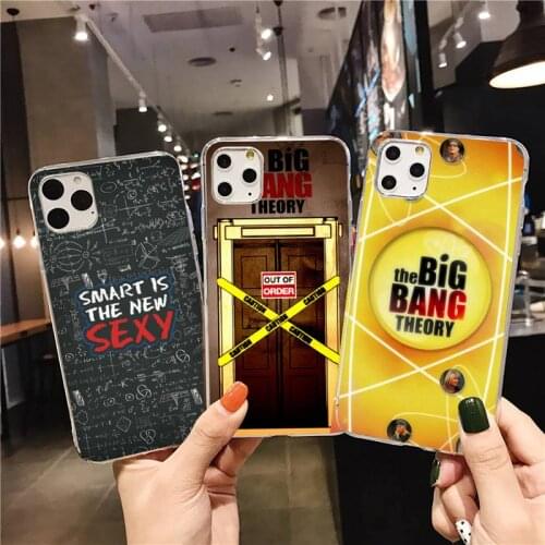 The Big Bang Theory TV Phone Case for iphone 12 pro max mini 11 pro XS MAX 8 7 6 6S Plus X 5S SE 2020 XR cover
