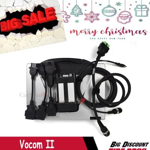 For VOLVO Vcads Vocom II 88890400 VOCOM 2 truck excavator diagnostic tool CF52 laptop vocom 2.7 PTT Tech Tool