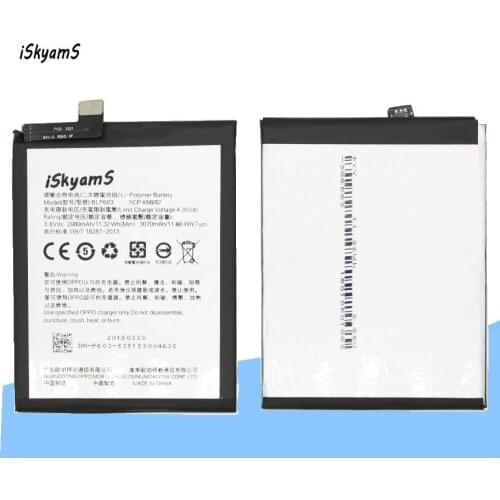 ISkyamS 10pcs/lot 2980mAh BLP603 / BLP 603 Cell Phone Replacement Li-Polymer Battery For OPPO r7s R7SM R7st