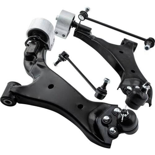 4 Control Arms with Ball joints Brackets Sway Bar Links Suspension Steering Kit For Chevrolet GMC 2010 - 2017 15779960 15779961