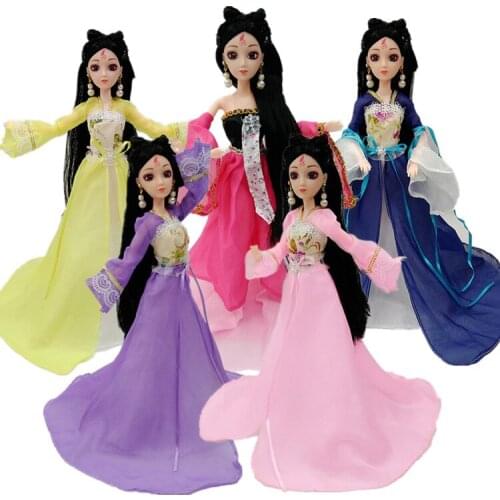 Beautiful DIY Girls Favorite Princess Sweet Doll with Accessories Best Friend Play with Girls Doll Toys Best Birthday Gift