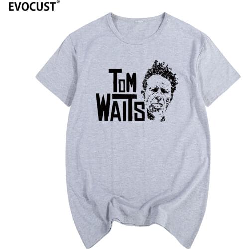 Tom waits Dance Bones Summer print T-shirt Cotton Men T shirt New women TEE