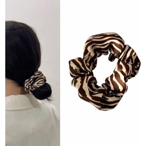 Fashion Round Striped Camouflage Pattern Hairband Barrette Hairpin Hair Clips for Women Girl Kid Headband 2021 New Arrival Trend