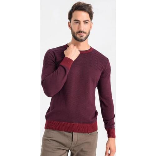 Heyss O Neck Male Knitwear Sweater