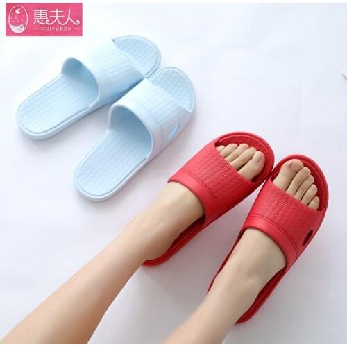 Slippers home soft-soled non-slip couple bathroom bath home slippers mens slippers mens shoes shoes woman