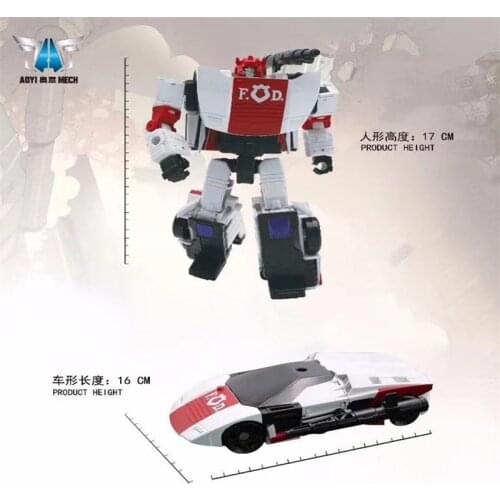 Transformation AOYI BMB Sideswipe Red Alert Figure Toy